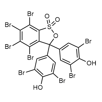 4,5,6,7-Tetrabromo-3,3-bis(3,5-dibromo-4-hydroxyphenyl)-3H-benzo[c][1,2]oxathiole 1,1-dioxide التركيب الكيميائي