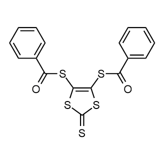 4,5-Bis(benzoylthio)-1,3-dithiole-2-thione Chemical Structure