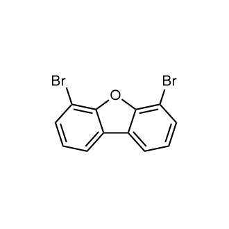 4,6-Dibromodibenzofuran Chemical Structure