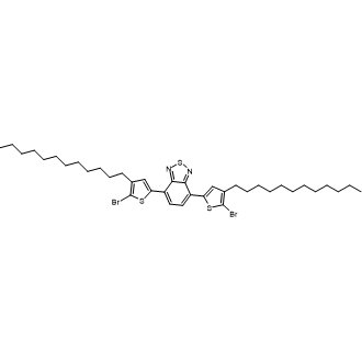 4,7-Bis(5-bromo-4-dodecyl-2-thienyl)-2,1,3-benzothiadiazole Chemical Structure