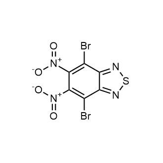 4,7-Dibromo-5,6-dinitrobenzo[c][1,2,5]thiadiazole Chemical Structure