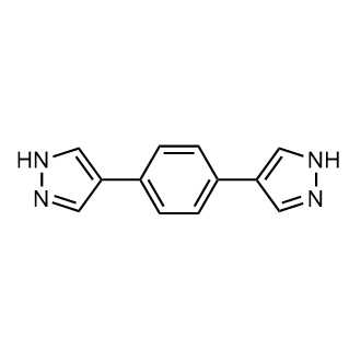 4-[4-(1H-Pyrazol-4-yl)phenyl]-1H-pyrazole Chemical Structure