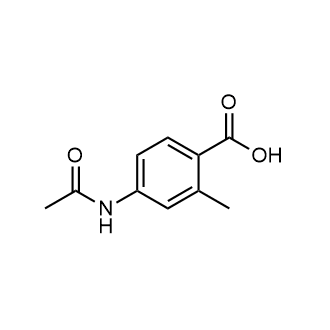 4-Acetamido-2-methylbenzoic acid التركيب الكيميائي