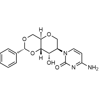 4-Amino-1-((2R,4aR,7R,8S,8aS)-8-hydroxy-2-phenylhexahydropyrano[3,2-d][1,3]dioxin-7-yl)pyrimidin-2(1H)-one Chemical Structure