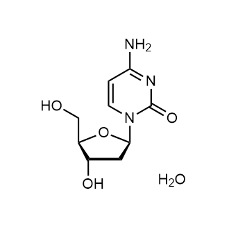 4-amino-1-((2R,4S,5R)-4-hydroxy-5-(hydroxymethyl)tetrahydrofuran-2-yl)pyrimidin-2(1H)-one hydrate Chemical Structure