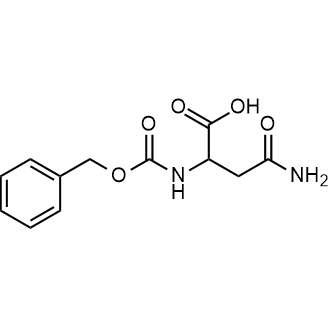 4-Amino-2-(Cbz-amino)-4-oxobutyric Acid Chemical Structure