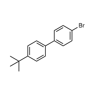 4-Bromo-4'- tert-butyl-biphenyl Chemical Structure