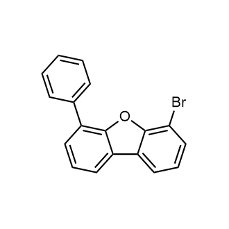 4-Bromo-6-phenyldibenzofuran 化学構造