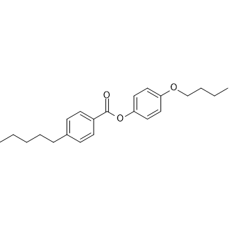 4-Butoxyphenyl 4-pentylbenzoate Chemical Structure