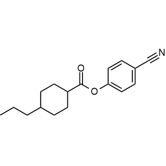 4-Cyanophenyl 4-propylcyclohexane-1-carboxylate Chemical Structure