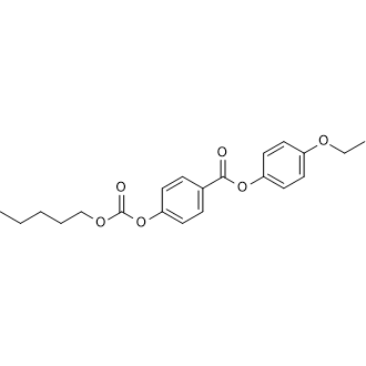 4-Ethoxyphenyl 4-(((pentyloxy)carbonyl)oxy)benzoate Chemical Structure