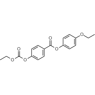 4-Ethoxyphenyl 4-((ethoxycarbonyl)oxy)benzoate Chemische Struktur