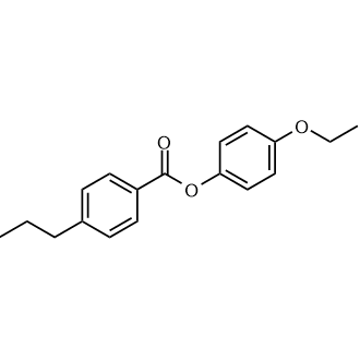 4-Ethoxyphenyl 4-propylbenzoate 化学構造