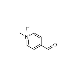 4-Formyl-1-methylpyridin-1-ium iodide Chemische Struktur