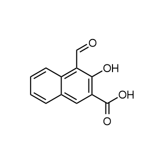 4-Formyl-3-hydroxy-2-naphthoic acid Chemical Structure