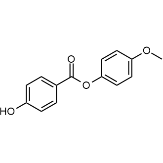 4-Methoxyphenyl 4-Hydroxybenzoate Chemical Structure