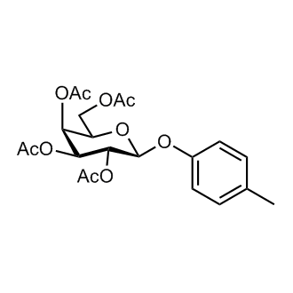 4-Methylphenyl tetra-O-acetyl-β-D-galactopyranoside Chemical Structure