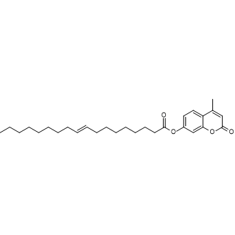 4-methylumbelliferyl elaidate التركيب الكيميائي