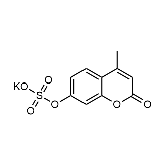 4-Methylumbelliferyl sulfate potassium salt Chemical Structure