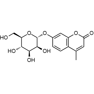 4-Methylumbelliferyl α-D-mannoside Chemical Structure