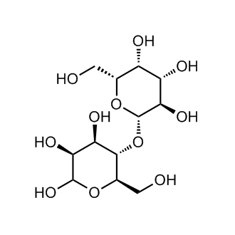 4-O-β-Galactopyranosyl-D-mannopyranose التركيب الكيميائي