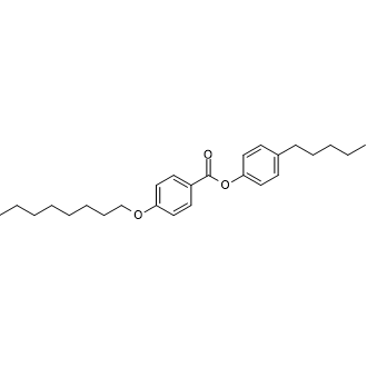 4-Pentylphenyl 4-(octyloxy)benzoate Chemical Structure