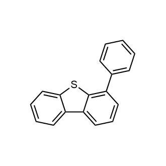 4-Phenyldibenzothiophene Chemische Struktur