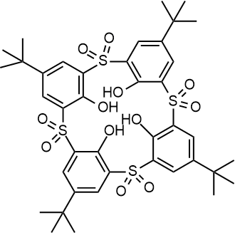 4-tert-Butylsulfonylcalix[4]arene Chemical Structure