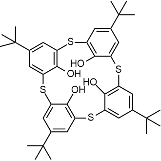 4-tert-Butylthiacalix[4]arene Chemical Structure