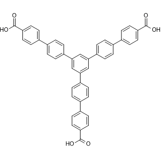 5''-(4'-Carboxy[1,1'-biphenyl]-4-yl)[1,1':4',1'':3'',1''':4''',1''''-quinquephenyl]-4,4''''-dicarboxylic acid التركيب الكيميائي