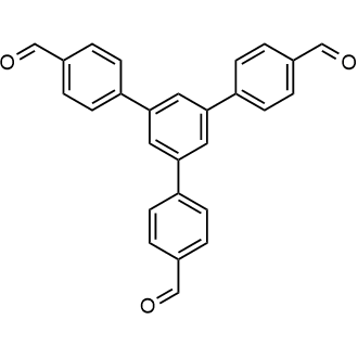 5'-(4-Formylphenyl)-[1,1':3',1''-terphenyl]-4,4''-dicarbaldehyde Chemische Struktur