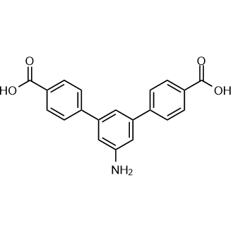 5'-Amino-[1,1':3',1''-terphenyl]-4,4''-dicarboxylic acid Chemical Structure