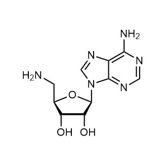 5'-Amino-5'-deoxyadenosine Chemical Structure