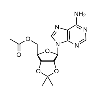 5'-O-Acetyl-2',3'-O-isopropylideneadenosine التركيب الكيميائي