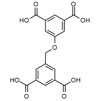 5-((3,5-Dicarboxybenzyl)oxy)isophthalic acid التركيب الكيميائي