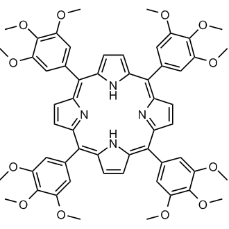 5,10,15,20-Tetra(3,4,5-trimethoxyphenyl)porphyrin Chemical Structure