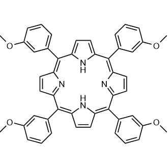 5,10,15,20-Tetra(3-methoxyphenyl)porphyrin Chemical Structure