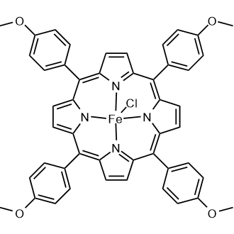 5,10,15,20-Tetrakis(4-methoxyphenyl)-21H,23H-porphine iron(iii) chloride Chemical Structure