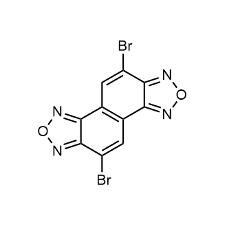 5,10-Dibromonaphtho[1,2-c:5,6-c']bis([1,2,5]oxadiazole) Chemical Structure