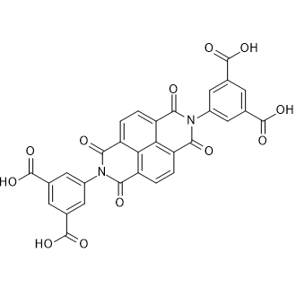 5,5'-(1,3,6,8-Tetraoxo-1,3,6,8-tetrahydrobenzo[lmn][3,8]phenanthroline-2,7-diyl)diisophthalic acid Chemical Structure