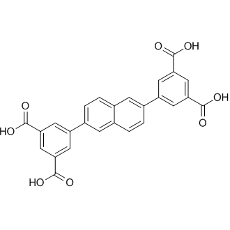 5,5'-(Naphthalene-2,6-diyl)diisophthalic acid Chemical Structure