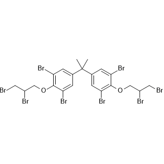 5,5'-(Propane-2,2-diyl)bis(1,3-dibromo-2-(2,3-dibromopropoxy)benzene) Chemical Structure