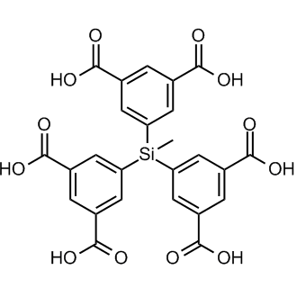 5,5',5''-(Methylsilanetriyl)triisophthalic acid Chemical Structure