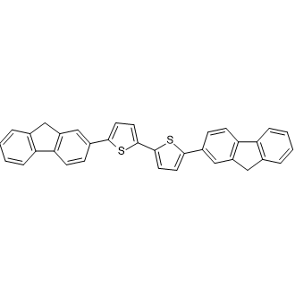 5,5'-Di(9H-fluoren-2-yl)-2,2'-bithiophene التركيب الكيميائي