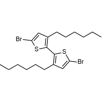 5,5'-Dibromo-3,3'-dihexyl-2,2'-bithiophene Chemical Structure