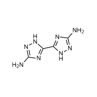 5,5′-Diamino-3,3′-bis-1,2,4-triazole Chemische Struktur