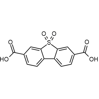 5,5-Dioxo-5H-dibenzo[b,d]thiophene-3,7-dicarboxylic acid Chemical Structure