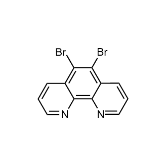 5,6-Dibromo-1,10-phenanthroline 化学構造