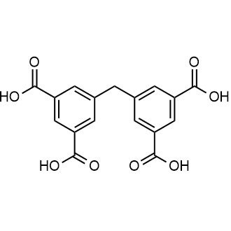 5-[(3,5-Dicarboxyphenyl)methyl]benzene-1,3-dicarboxylic acid Chemical Structure