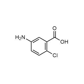 5-Amino-2-chlorobenzoic acid 化学構造